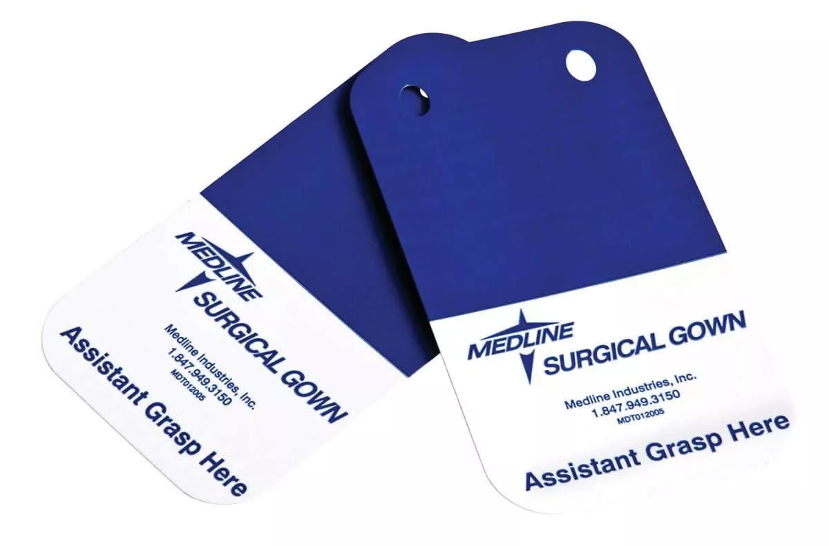Medline Surgical Gown Sterilization Pass Cards