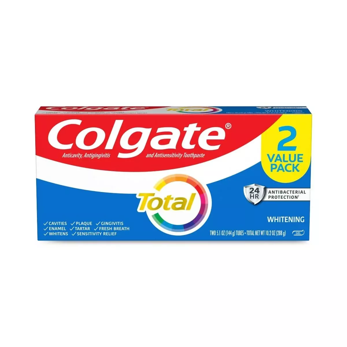 Medline Total Whitening Gel Toothpaste