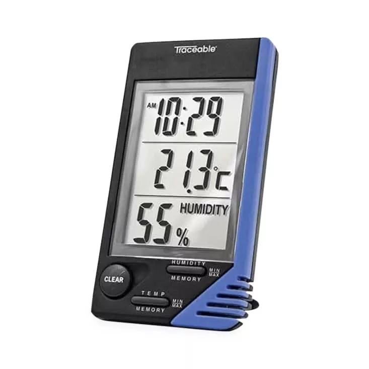 Medline Traceable Thermometer/Clock/Humidity Monitor