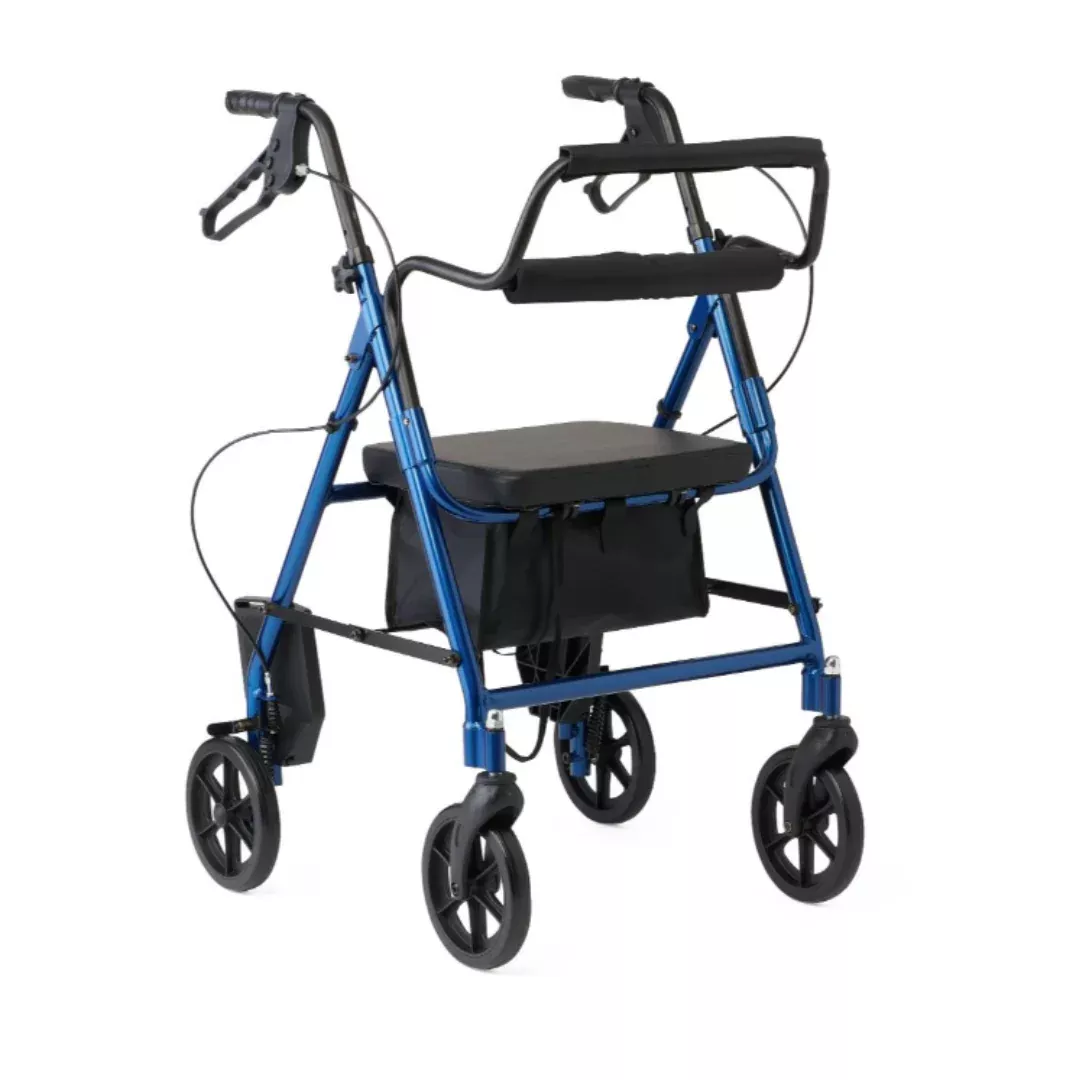 Medline Translator Hybrid Transport Chair and Rollator
