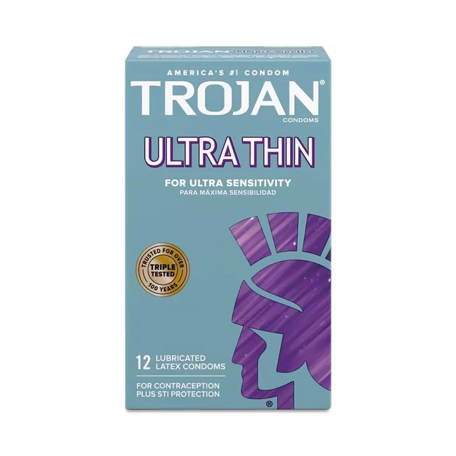 Medline Trojan UltraThin LUB Condoms