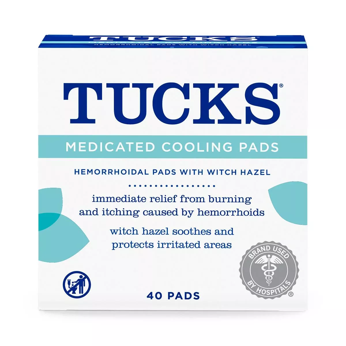 Medline TUCKS Medicated Cooling Pads