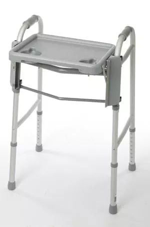 Medline Universal Folding Walker Tray with 2 Cup Holes