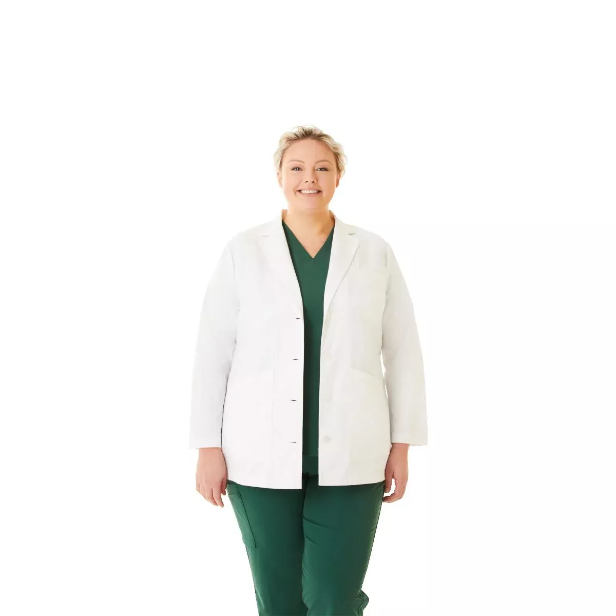 Medline Women's Classic Consultation-Length Lab Coats