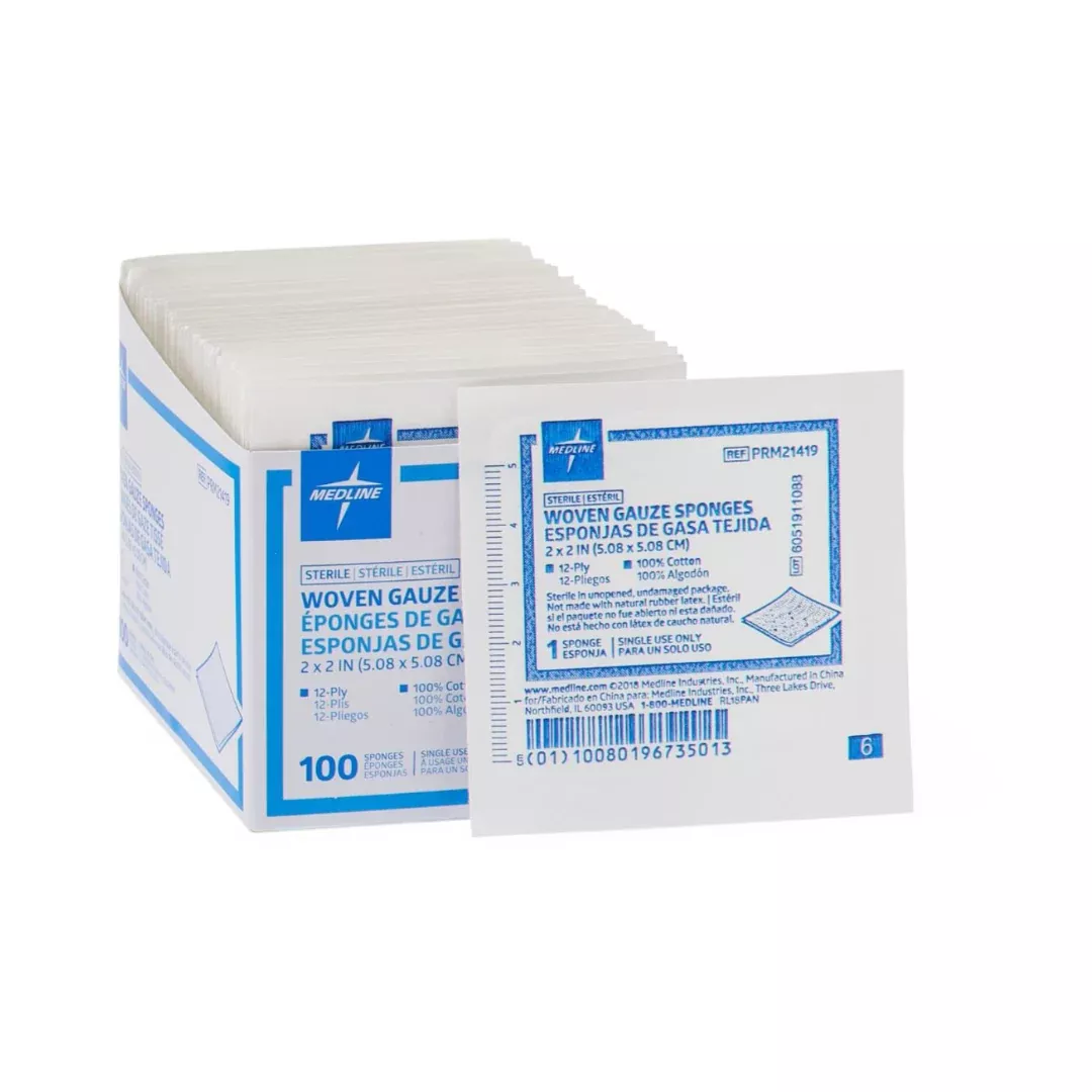 Medline Woven Sterile Gauze Sponges