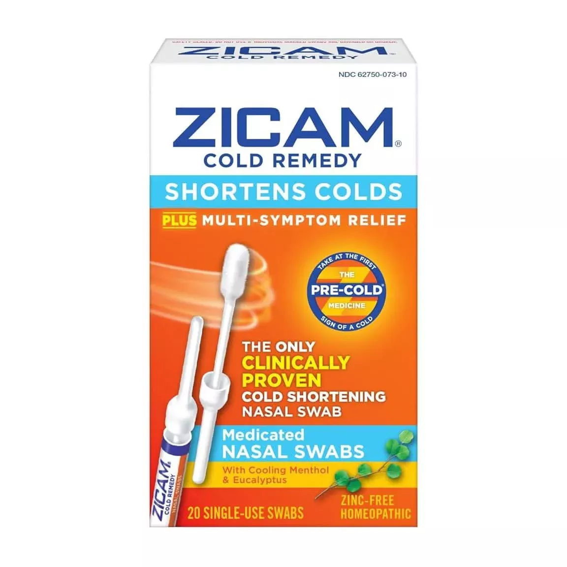 Medline Zicam AllClear Medicated Nasal Swabs