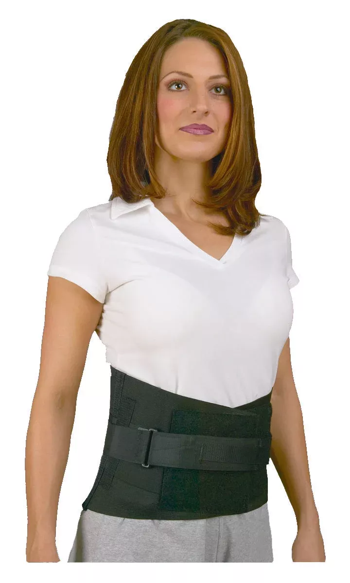 MedSpec Back-n-Black with Thermo Pockets - Lumbar Support