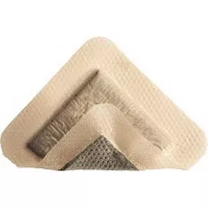 Mepilex Border Ag Antimicrobial Foam Dressing With Silver 6" X 6"- 1 Each