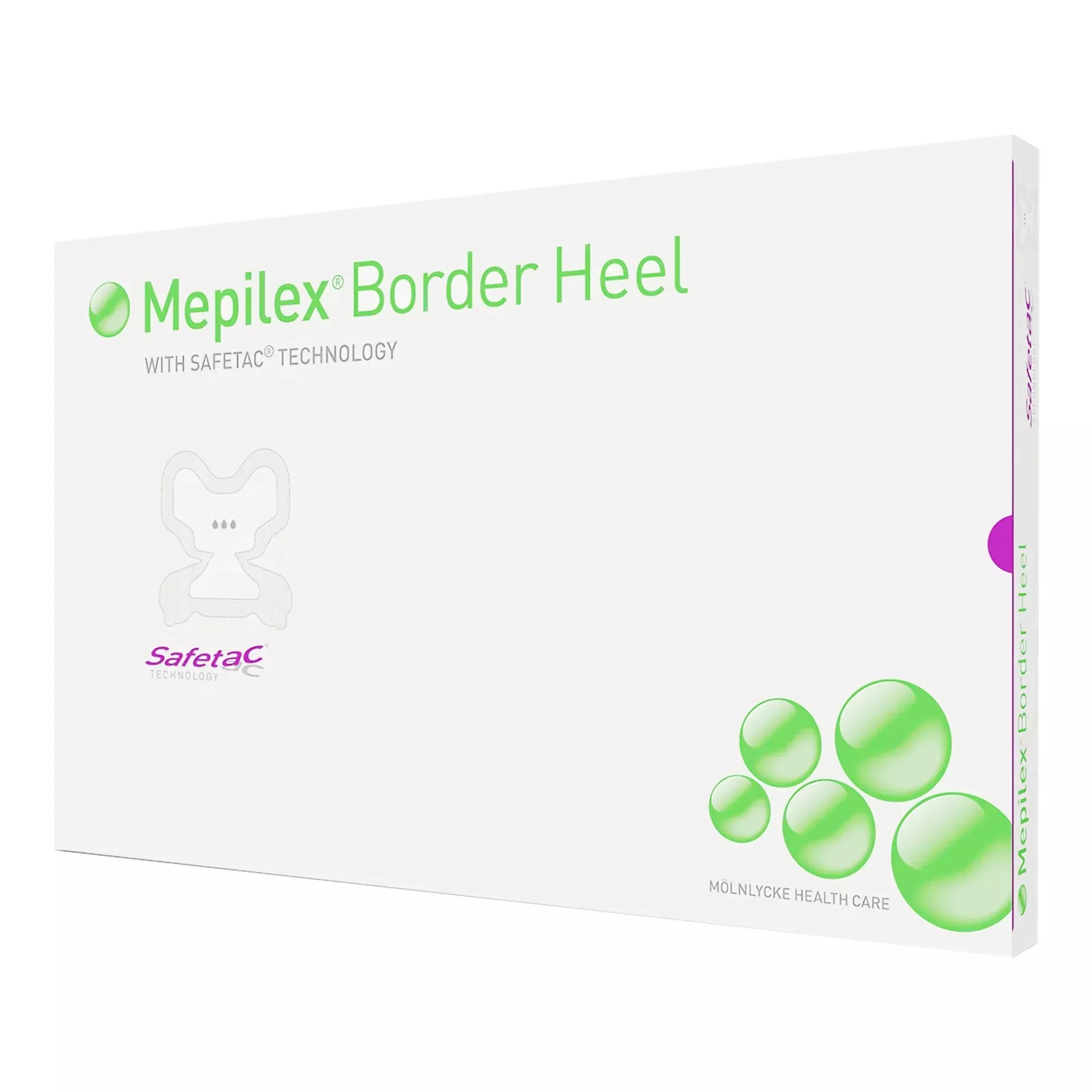 Mepilex Border Heel Foam Dressing