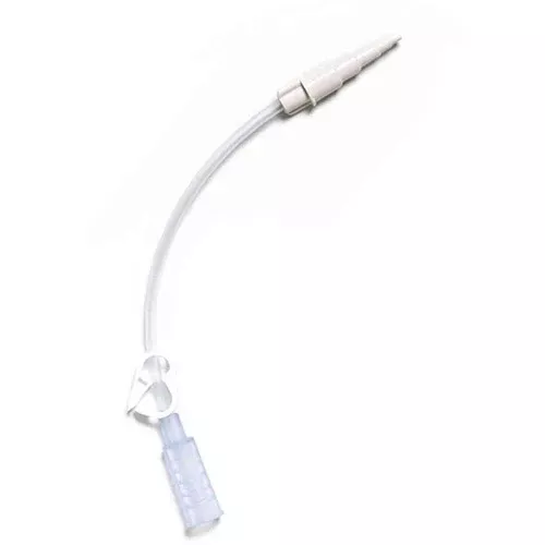 MIC Extension Tubing with Bolus and Stepped Connectors