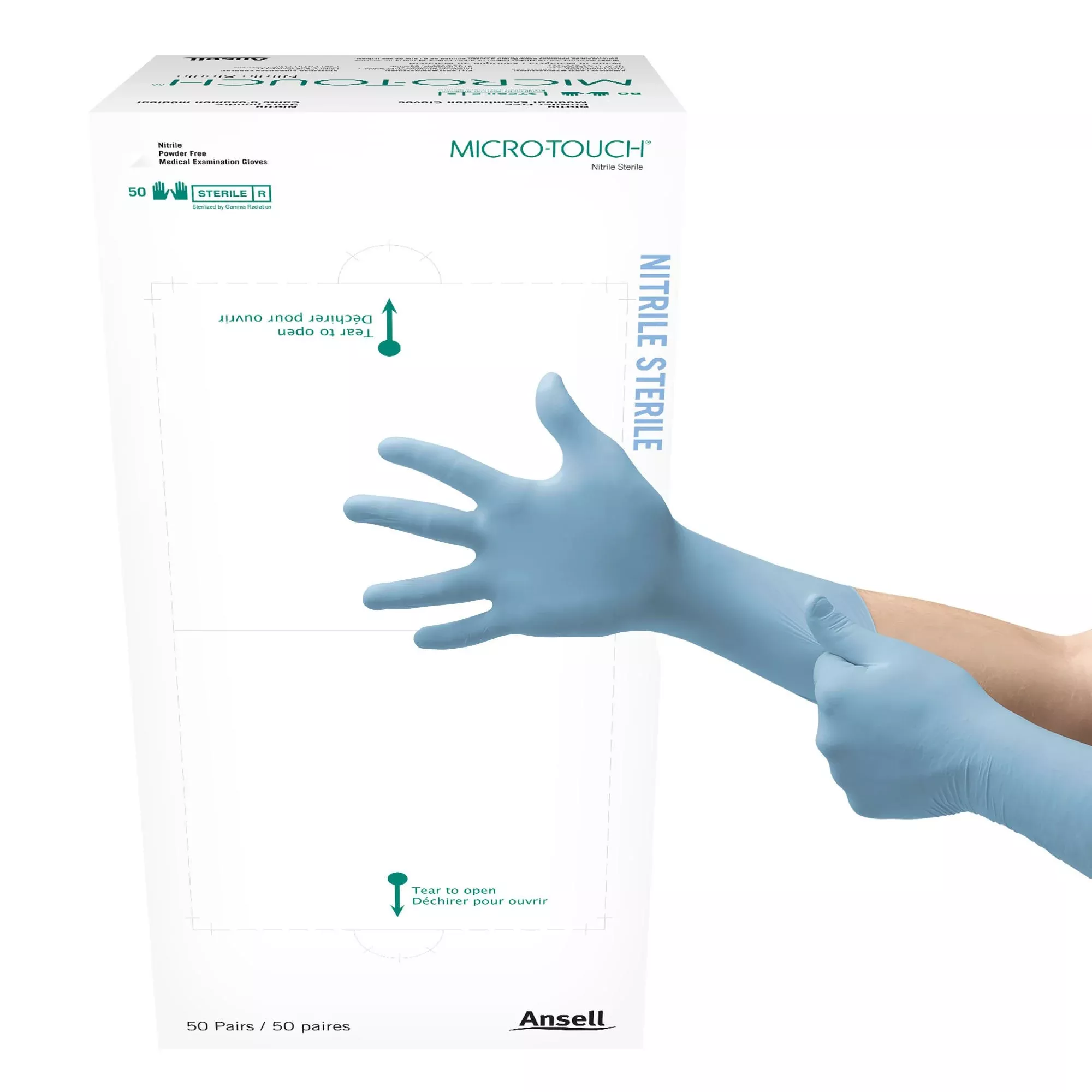 Micro-Touch Extended Cuff Length Exam Glove