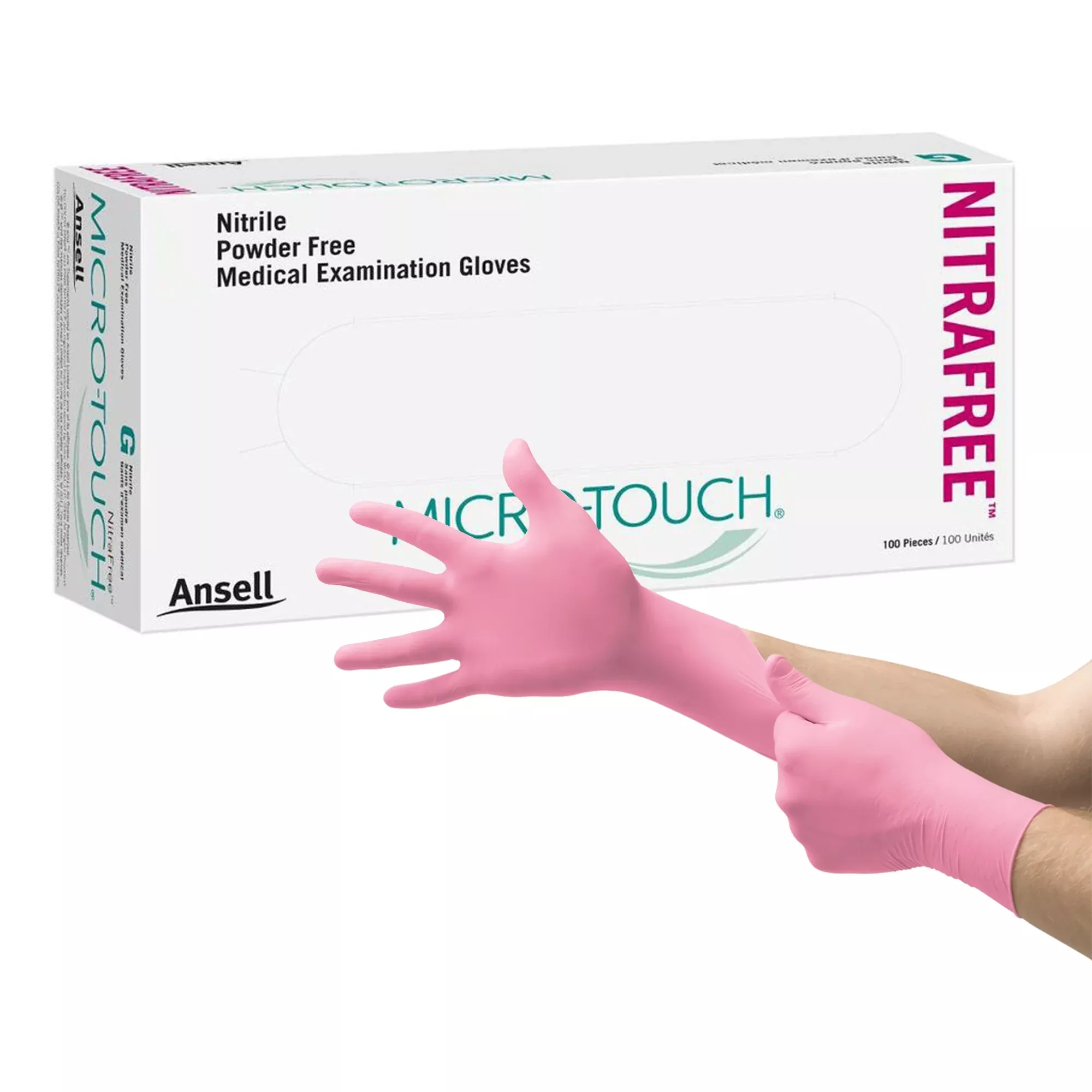 Micro-Touch NitraFree™ Nitrile Exam Glove