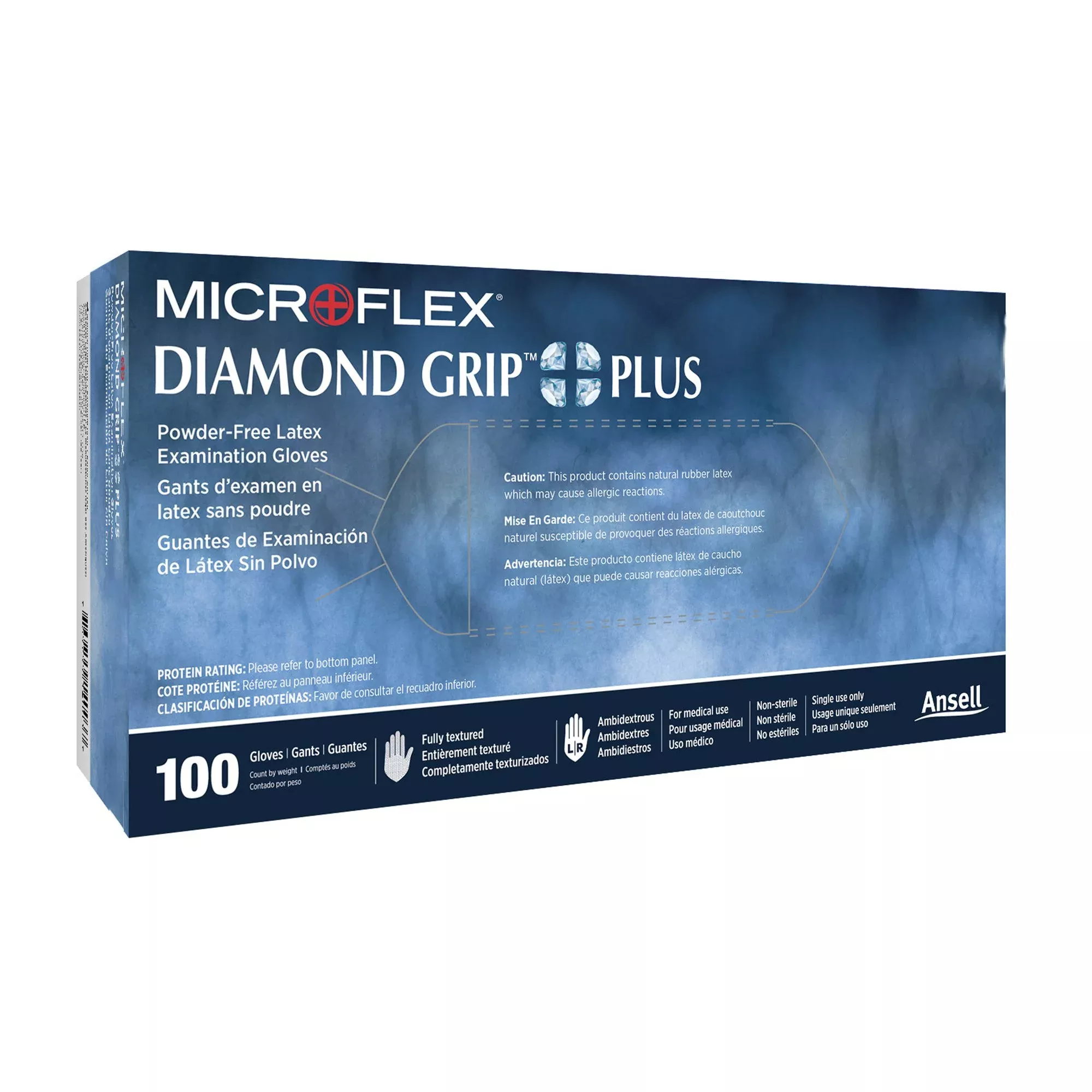 Microflex Diamond Grip Plus™ Latex Gloves