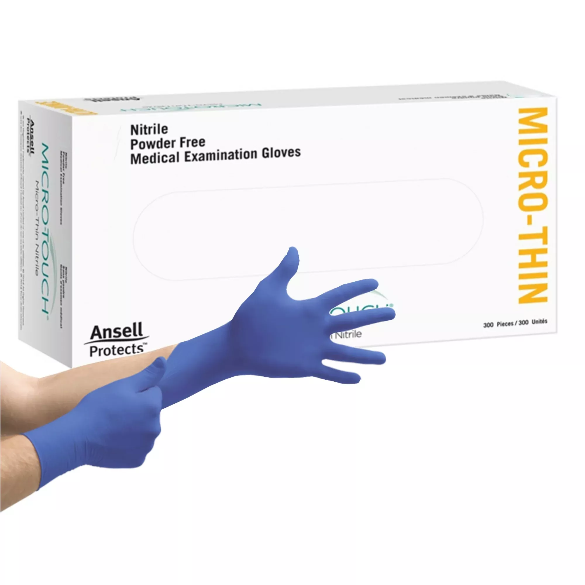 MicroTouch Micro-Thin Powder Free Nitrile Exam Glove