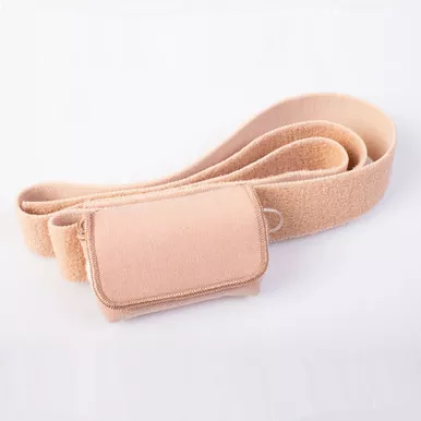 MiniMed ACC-255BE - Waist-It Pouch with Elastic Straps, Beige