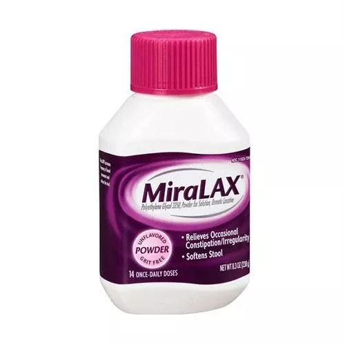 Miralax Laxative Powder, 8.3 Oz- 1 Each