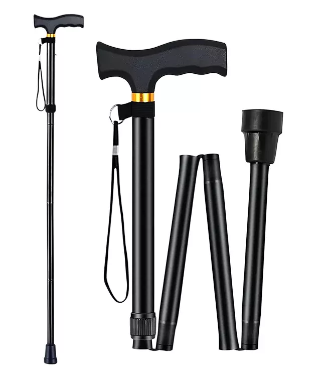 MOBB Health Care Folding Cane Black