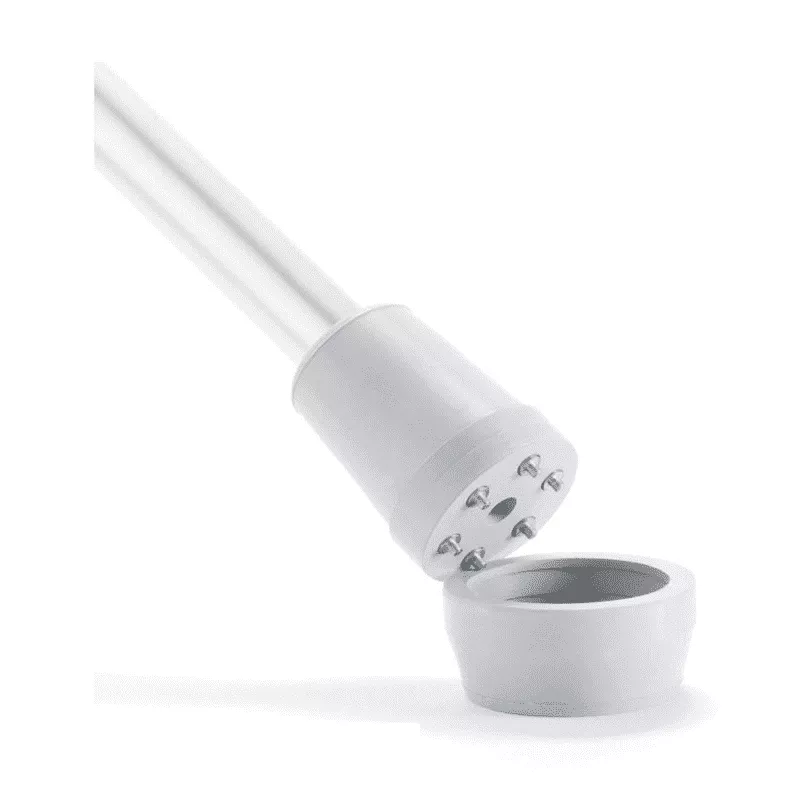 MOBB Healthcare Rubber Cane Tip W/Spike and Cap - 3/4 Inch
