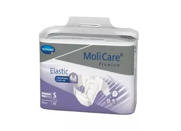 Molicare Premium Elastic Brief 8d, Small 28" - 35"- Pack(age) of 30