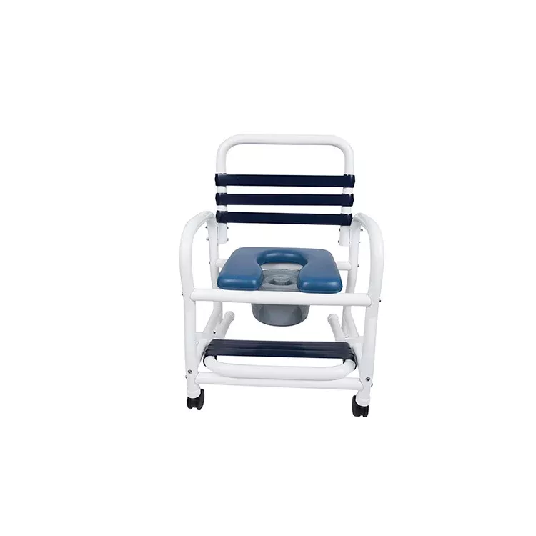 Mor-Medical Deluxe PVC Shower Commode Chair - 22" Seat