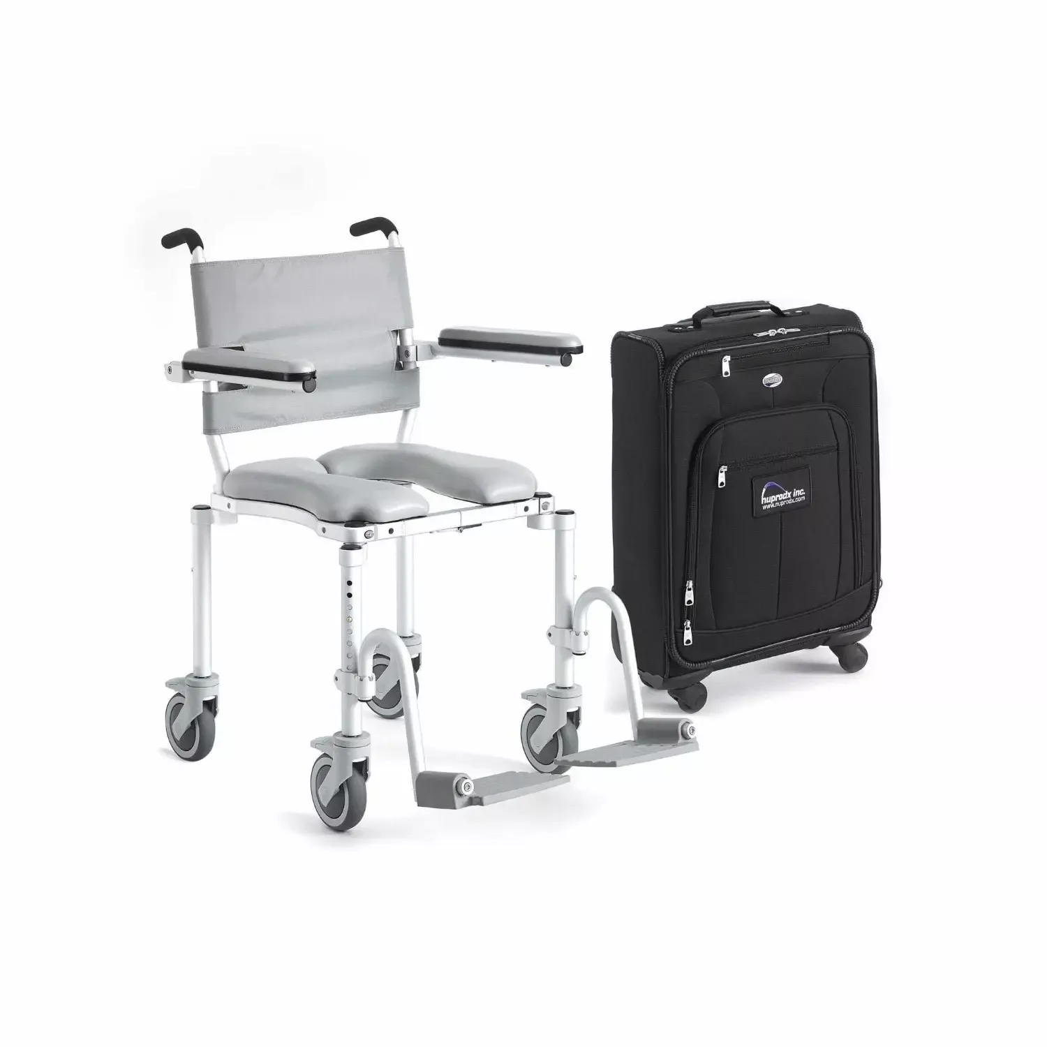 MultiChair 4000TX Travel Folding Shower Commode Chair