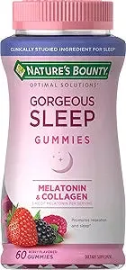 Nature's Bounty Optimal Solutions Gorgeous Sleep Gummies, 60 Ct- 1 Each