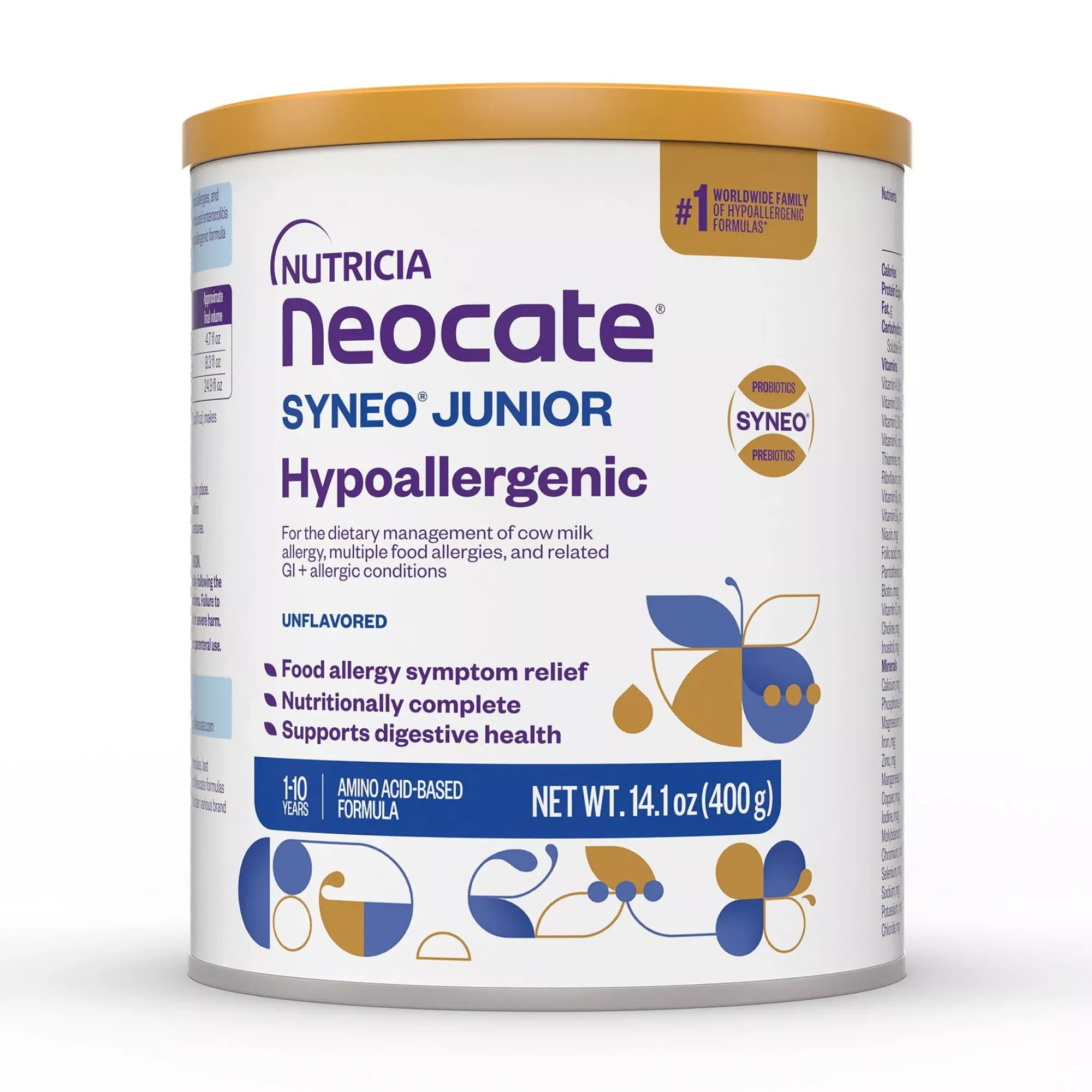 Neocate Syneo Junior Hypoallergenic Amino Acid–Based Formula