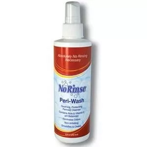 No-Rinse Peri Wash Spray - 8 ounce bottle, One bottle