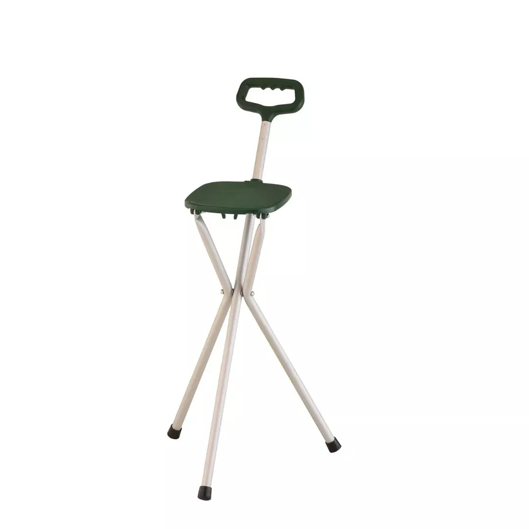 Nova Folding Seat Cane - Portable Lightweight Seat