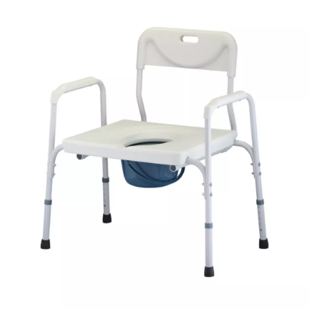 Nova Heavy Duty Bedside Commode - Stand Alone or Over Toilet