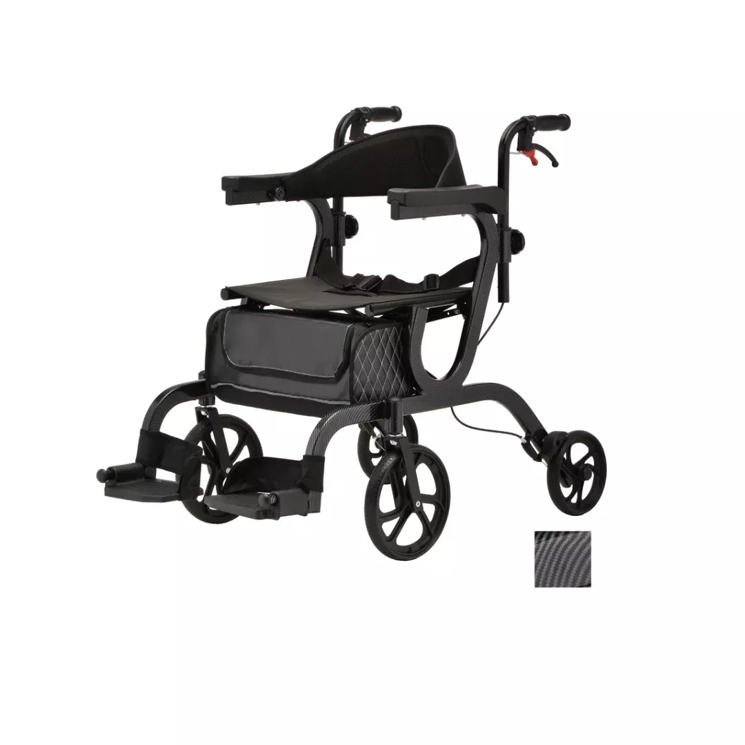 Nova Medical Gemini 2-in-1 Rollator Transport Chair