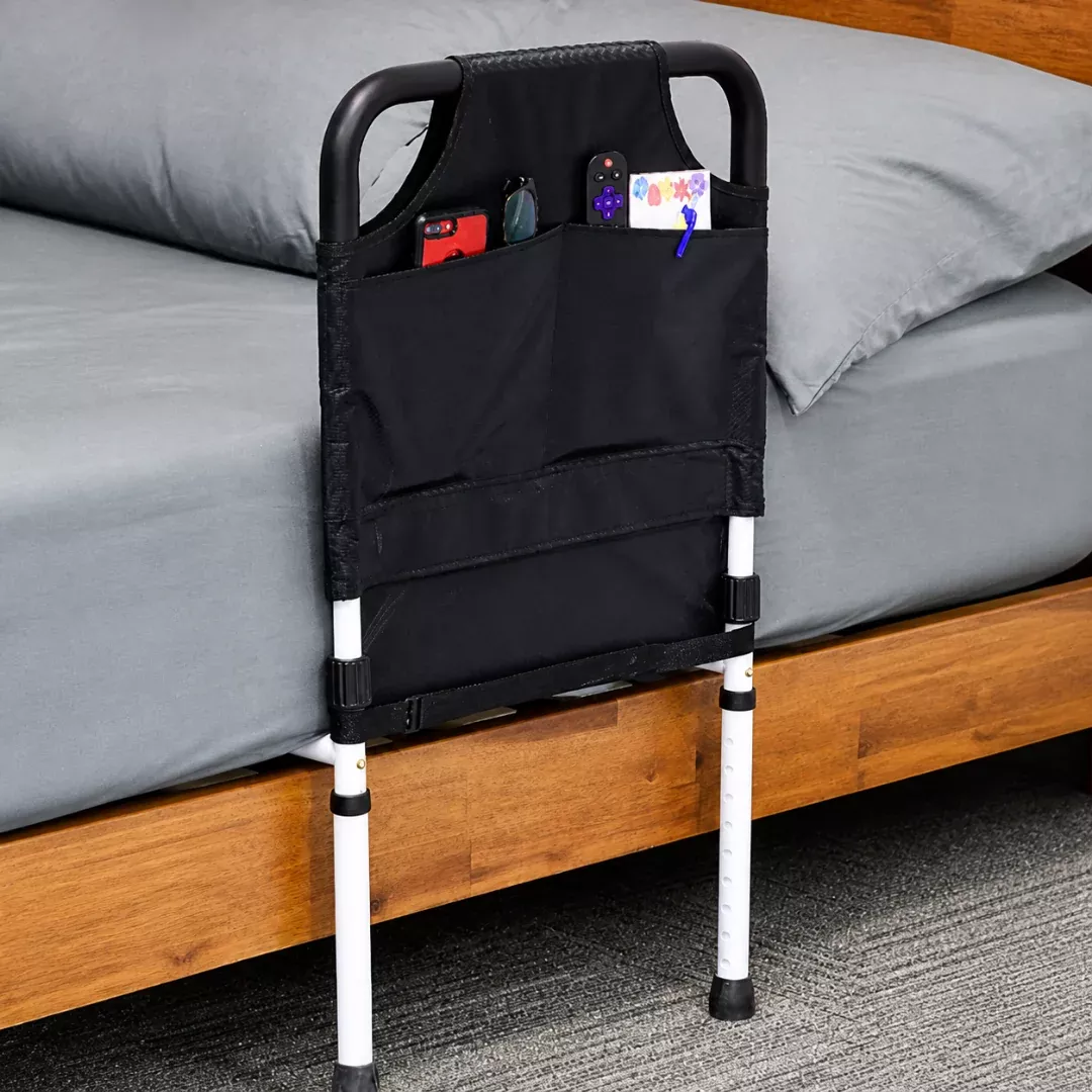 Nova Medical Home Bed Rail With Legs & Safety Handle
