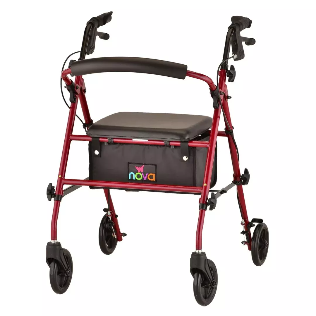 Nova Medical Journey Steel Lightweight Folding Rollator