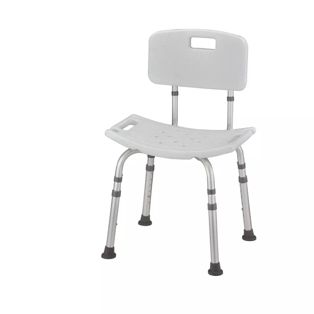 Nova Medical Shower Chair - Height Adjustable with Curved Seat
