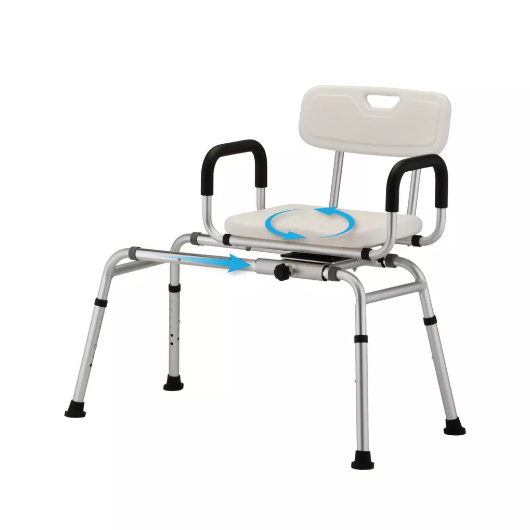 Nova Medical Sliding Swivel Seat Bathtub Transfer Bench