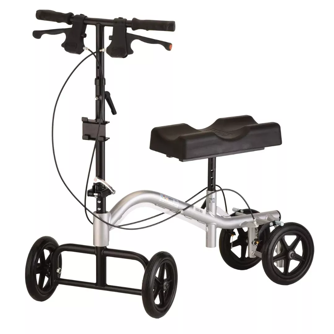 Nova Medical Turning Folding Knee Walker - Height Adjustable