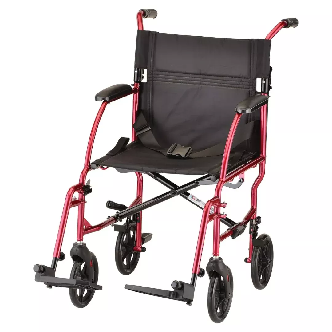 Nova Medical Ultra Lightweight Folding Transport Chair