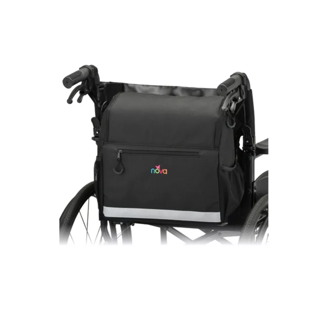 NOVA Wheelchair Bag with Cup Holder