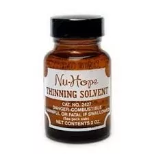 Nu-Hope 2427 Nu-Hope Adhesive Thinning Solvent - 2 oz. bottle , One