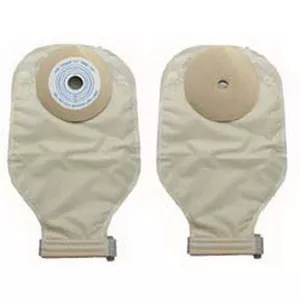 Nu Hope 40-7808-DC - Deep Convex Drain Pouch w/Barrier 1" Opng