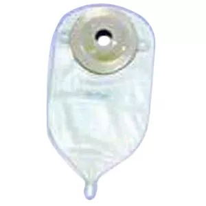 Nu Hope 8292-FV-DC - Deep Convex Urinary Pouch w/Flutter Valve 1"-1 1/4