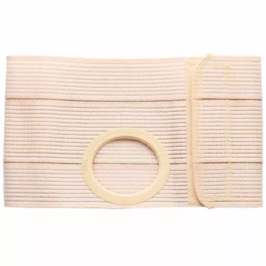 Nu Hope BG6695-P-DC - 3" Beige, Cool Comfort, Flat Panel Belt, Prolapse Flap, Medium, 2-7/8" Center Opening