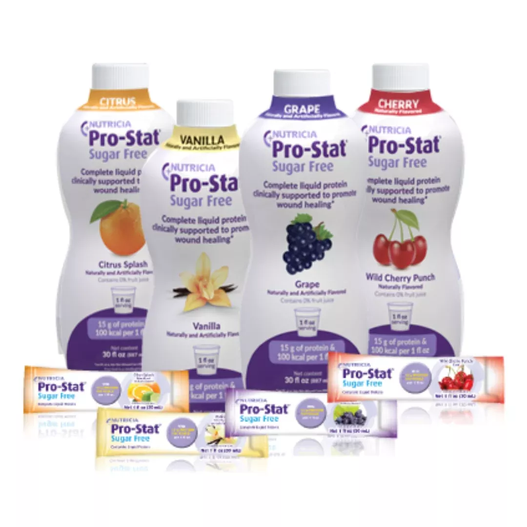 Nutricia Pro-Stat Sugar Free High Protein Nutritional Drink - 30 oz Bottles