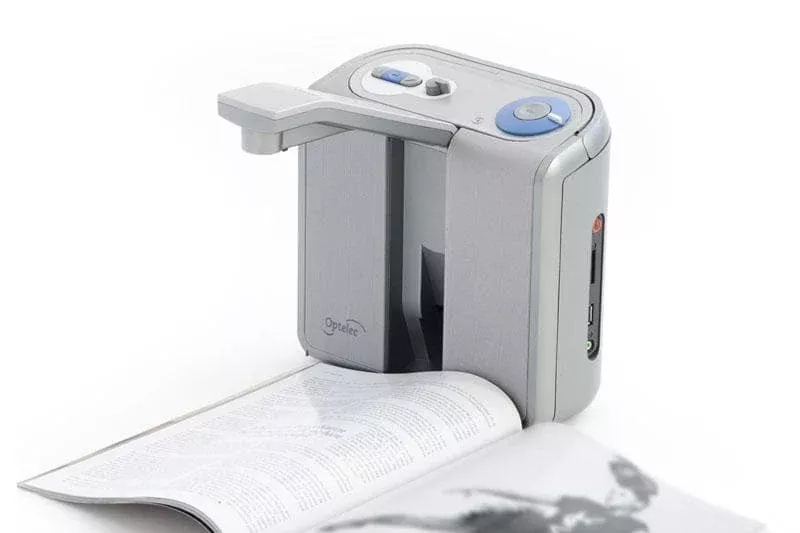 Optelec ClearReader+ Scans and Reads Aloud with 31 different Voice Options