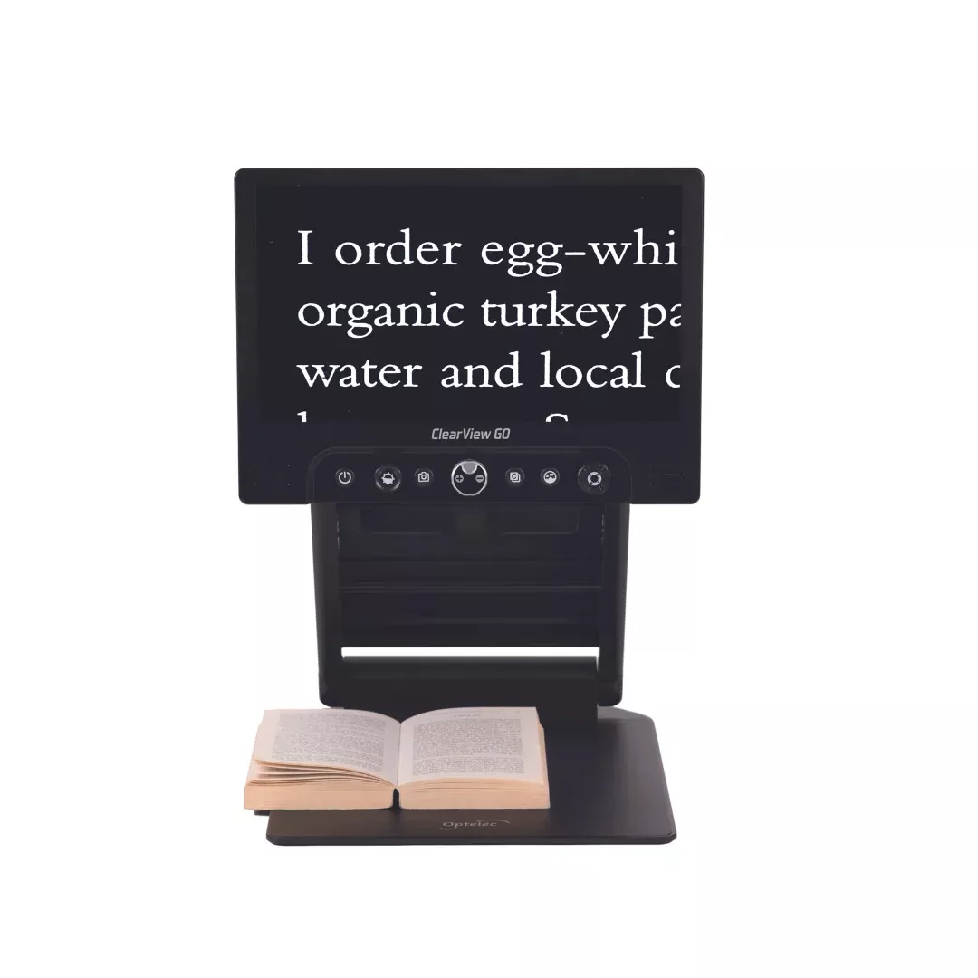 Optelec ClearView GO 17" HD Portable Video Low Vision Magnifier