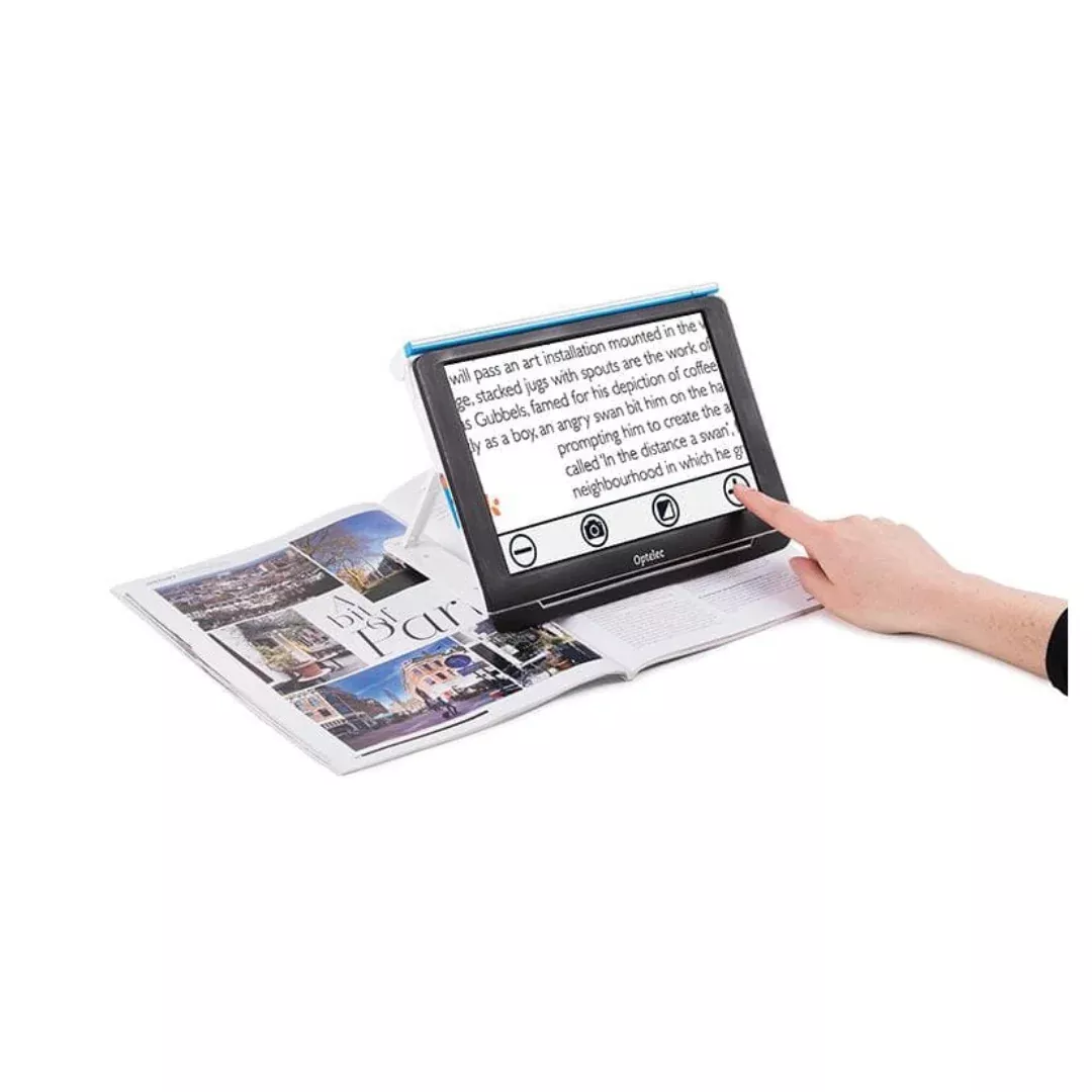 Optelec Compact 10 HD Portable Folding Low Vision Video Magnifier - 10" Screen