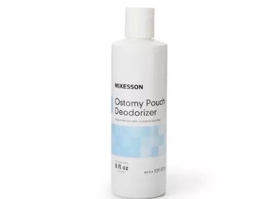 Ostomy Appliance Deodorant McKesson 8 oz., Squeeze Bottle, Unscented