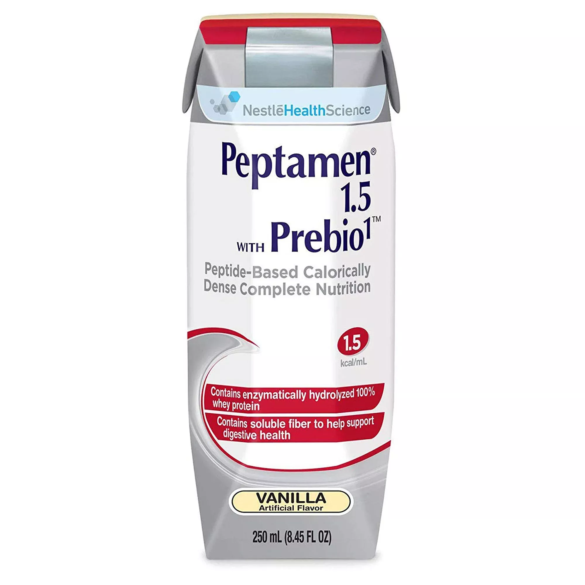 Peptamen 1.5 with Prebio 1™ Vanilla Peptide-Based Calorically Dense Complete Nutrition
