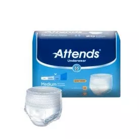PK/20 - Attends Adult Pull-On Extra Absorbency Protective Underwear Medium 34" - 44"Manufacturer #: AP0720