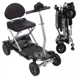 Powered Mobility Scooter - Folds for Travel - Vive MOB1030SLB